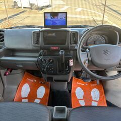 ご成約有難う御座いました。【総額コミコミ】広島発プライムゲート27年エブリィバン　車検令和９年８月　ハイルーフ　法人ワンオーナー　5AGSオートマ車　バックカメラ　ドライブレコーダー　ETC　タイミングチェーン　取説/保証書/ディーラー整備記録簿完備　修復歴無し　軽自動車　軽バン　格安　　の画像