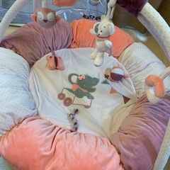 nattou（ナチュー） プレイマット＆プレイジムの画像