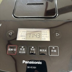 Panasonic炊飯器　【美品】の画像