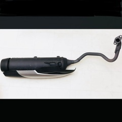 ★美品★ 新品EXガスケット付【清掃•耐熱塗装•防錆済】ホンダ純正 PCX125 jf81 純正マフラー ノーマルの画像