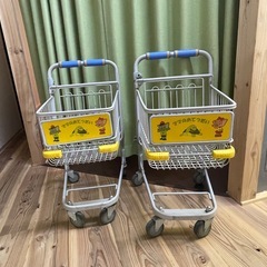 激レア　子供用ショッピングカート アウトドアワゴン キャリーカート の画像