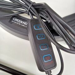 ★リユースのサカイ水戸店★ グリーンハウス リング型LEDライト８インチ   動作確認／クリーニング済み MT6824の画像