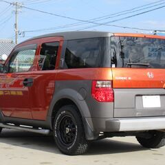 ホンダ　エレメント　ベースグレード★1年保証★ロードサービス付　フルタイム４ＷＤ　社外オーディオ　社外１６インチＡＷ　グッドリッチタイヤ　観音開きドア　ＨＩＤ　フォグランプ　サイドステップ　キーレスエントリー　オートエアコンの画像