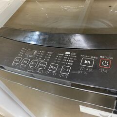 【中古】洗濯機　ニトリ　NTR60L1BK　6.0kg　2024年製🐶「ジモティ見た」でドリンクプレゼント中‼🐶の画像