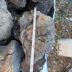 溶岩石　庭石　オブジェ　多数　1個5000円〜の画像