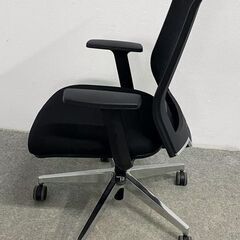 コクヨ/KOKUYO エントリー2 チェアー 背ブラック・座ブラック 樹脂脚 ナイロンキャスター 中古家具 店頭引取歓迎 ■R10317の画像