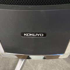 コクヨ/KOKUYO エントリー2 チェアー 背ブラック・座ブラック 樹脂脚 ナイロンキャスター 中古家具 店頭引取歓迎 ■R10317の画像