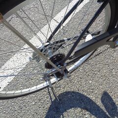 TRADLINE 外装6段　27インチ　軽快車　黒　【276】通勤・通学用に　の画像