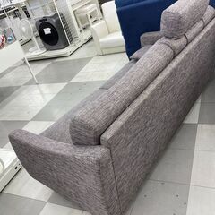 ★リユースのサカイ千葉中央店★  2人掛けソファー グレー系 H95×D90×W180 クリーニング済み TC5895の画像
