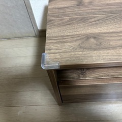 テレビ台 ニトリ Nクリック ミドルブラウンの画像