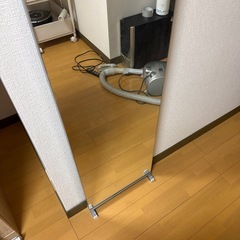 突っ張り棒式全身鏡 の画像