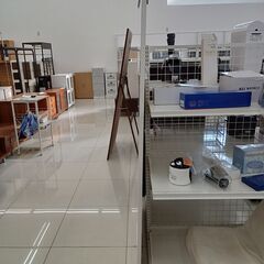 ★リユースのサカイ日立店★HJ8740  ミラー ホワイト H181×D2.5×W90 クリーニング済み の画像