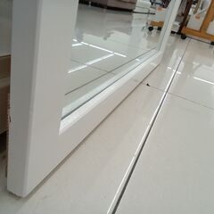 ★リユースのサカイ日立店★HJ8740  ミラー ホワイト H181×D2.5×W90 クリーニング済み の画像