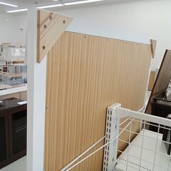 ★リユースのサカイ日立店★HJ8740  ミラー ホワイト H181×D2.5×W90 クリーニング済み の画像