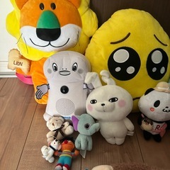 ぬいぐるみまとめ売りの画像