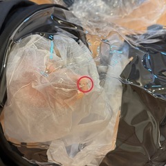 OGK グランディアゼロプラス専用 レインカバー RCR-010 ※未使用・透明部分に破れあり（写真参照） の画像