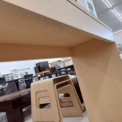 ★リユースのサカイ日立店★HJ8742  カウンターテーブル ライトブラウン H88.5×D45×W120 クリーニング済み の画像