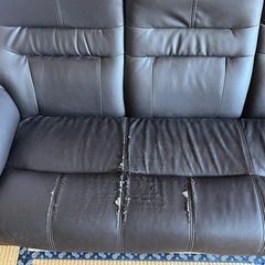 ソファ2人掛けと3人掛けの画像