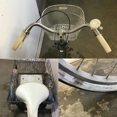 A-273△ q ② 岐阜発/ Maruishi/ 丸石/ 大人用三輪自転車/ スイングあり/ 変速なし/ 走行確認/ 現状品/ R7.4/14 △の画像