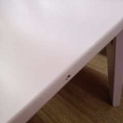 ★リユースのサカイ水戸店★折りたたみテーブルピンクH32×D60×W90クリーニング済みMT6832の画像