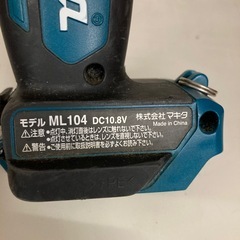 マキタ(Makita) 充電式ワークライト　ML104 リサイクルショップ宮崎屋　佐土原店　25.12.22の画像