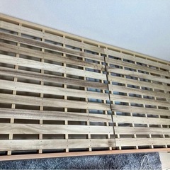 無印のシングルベッドの画像