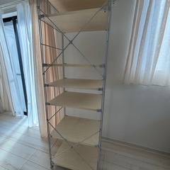 【受け渡し予定者決定】無印良品  スチールユニットシェルフの画像