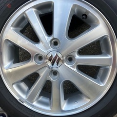 新車外し　エブリィワゴン純正タイヤホイール14インチの画像