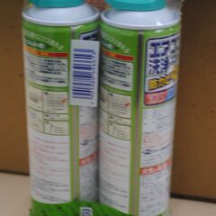 [1823J] 未開封 アース製薬 エアコン洗浄スプレー 420ml  防カビ＋ 2本セットの画像