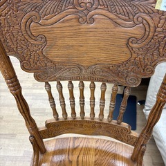 【ドリーム川西店御来店限定】☆ジモティー見たよ♪割引☆ダイニングチェア　クリーニング済み 【99560000044277】の画像