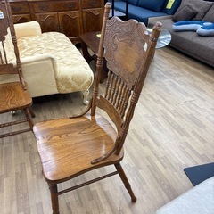 【ドリーム川西店御来店限定】☆ジモティー見たよ♪割引☆ダイニングチェア　クリーニング済み 【99560000044277】の画像