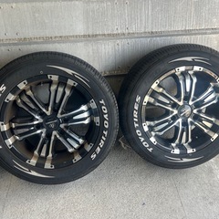 ハイエース純正タイヤ＋バトルシップ2タイヤセットの画像