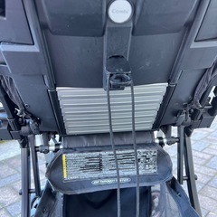 combi ベビーカー 紺色 ボーダーの画像