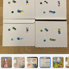 くもんのジグソーパズル　ステップ0 SHAPES GAME 2ピース　パズル　知育玩具　形　図形 はめ絵 KUMONの画像