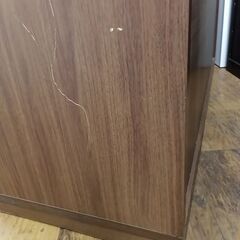 ★リユースのサカイ水戸店★レンジ台ﾎﾜｲﾄ×ﾌﾞﾗｳﾝH185.5×D50×W140.5クリーニング済みMT6836の画像