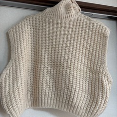 キャナルジーン　ベスト　セーターの画像