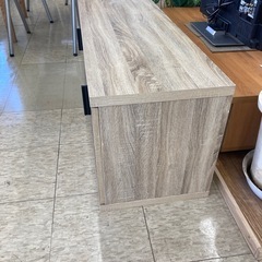 【ジモティー割引で最大15％OFF⭐️】木目調　テレビ台　ナチュラルブラウンの画像