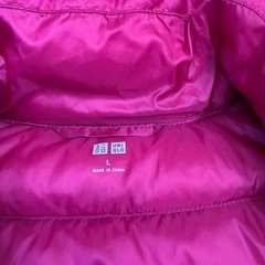 ユニクロダウンジャケットの画像