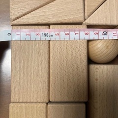 KOIDE x グランパパ 白木積み木セット 22ピース 日本製 granpapa 木製積み木 巾着袋付き　おかたづけ袋　日本製の画像