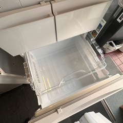 【美品】三菱電機 5ドア冷蔵庫 455L MR-B46A-W 2016年製の画像