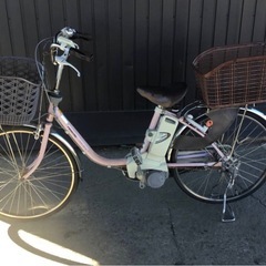 A-275△ v 岐阜発/パナソニックviviDX/電動アシスト自転車/24インチ/バッテリー8.9Ah/充電器なし/ジャンク/充電不可/現状品/R7.11/3△の画像