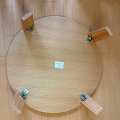 折りたたみ円卓　の画像