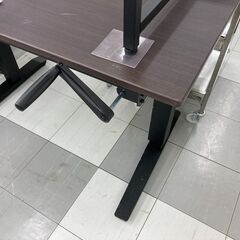 ★リユースのサカイ千葉中央店★ NITORI 昇降デスク（手動式）  H73～122×D61×W120 クリーニング済み TC5904の画像