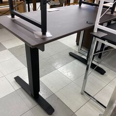 ★リユースのサカイ千葉中央店★ NITORI 昇降デスク（手動式）  H73～122×D61×W120 クリーニング済み TC5904の画像