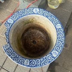 此方も明治の物かと思われます瀬戸焼？欠損ありますの画像