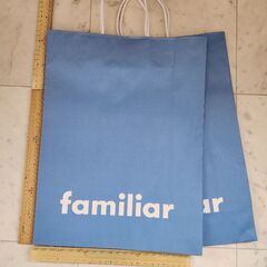 ④ファミリア　紙袋の画像