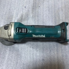 マキタ充電式ディスクグラインダGA402D中古品、本体のみの画像