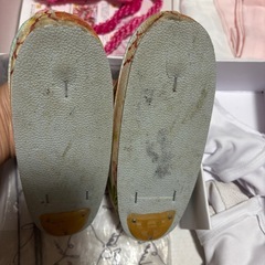 七五三3歳 オレンジ、ピンク系 2度着用 の画像