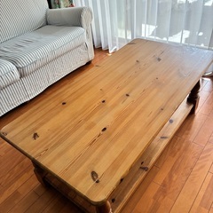 パイン家具/ティーテーブル売りますの画像