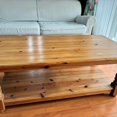 パイン家具/ティーテーブル売りますの画像